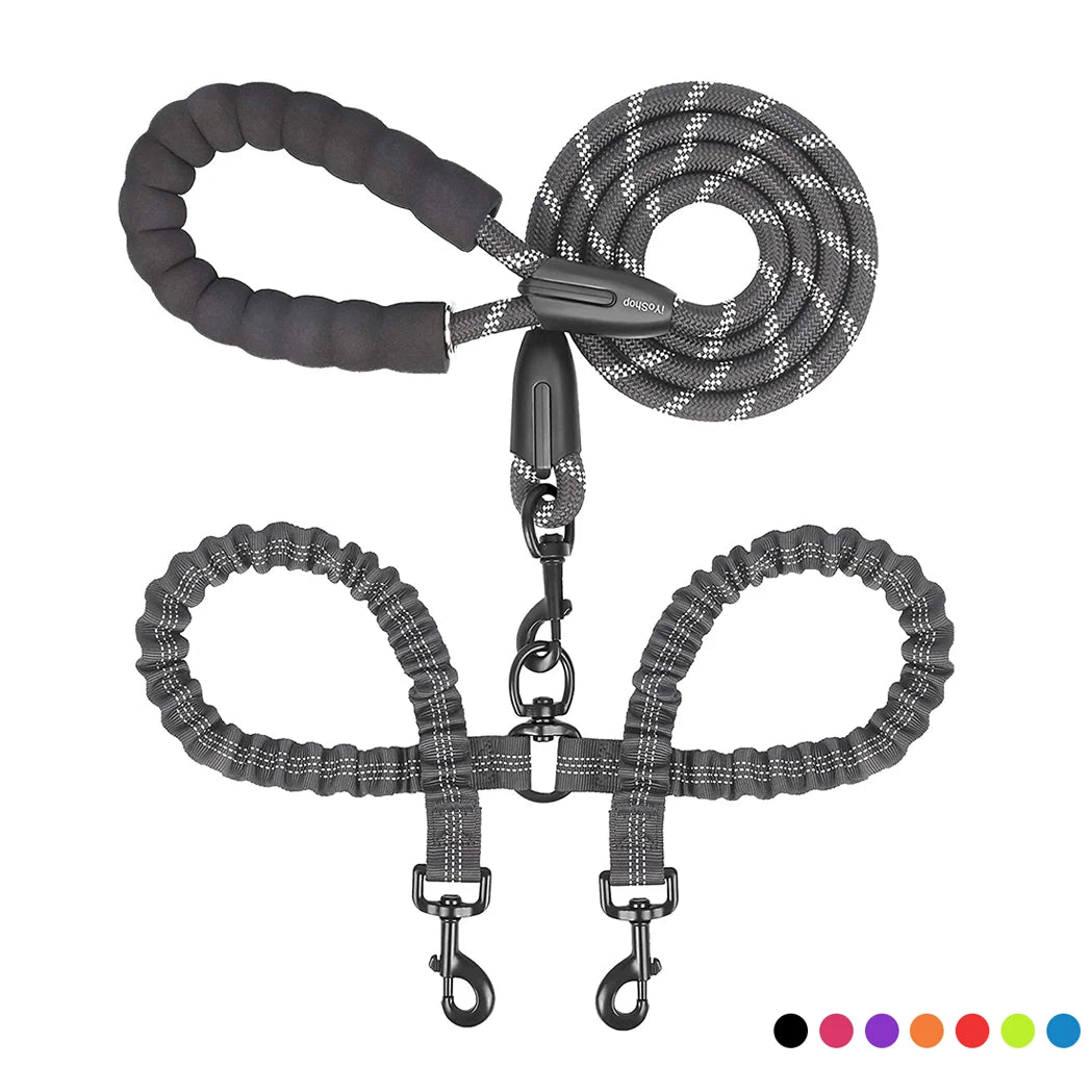 LAISSE POUR CHIEN AVEC COUPLEUR™