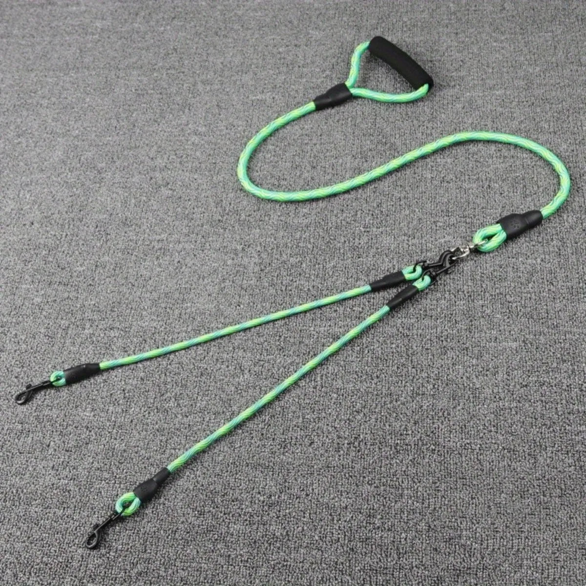 LAISSE POUR CHIEN DOUBLE RÉTRACTABLE™