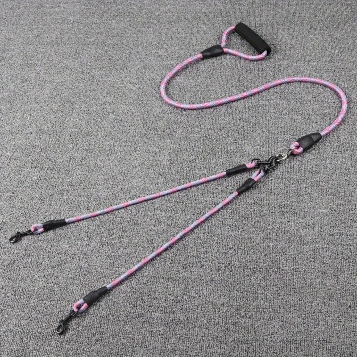LAISSE POUR CHIEN DOUBLE RÉTRACTABLE™