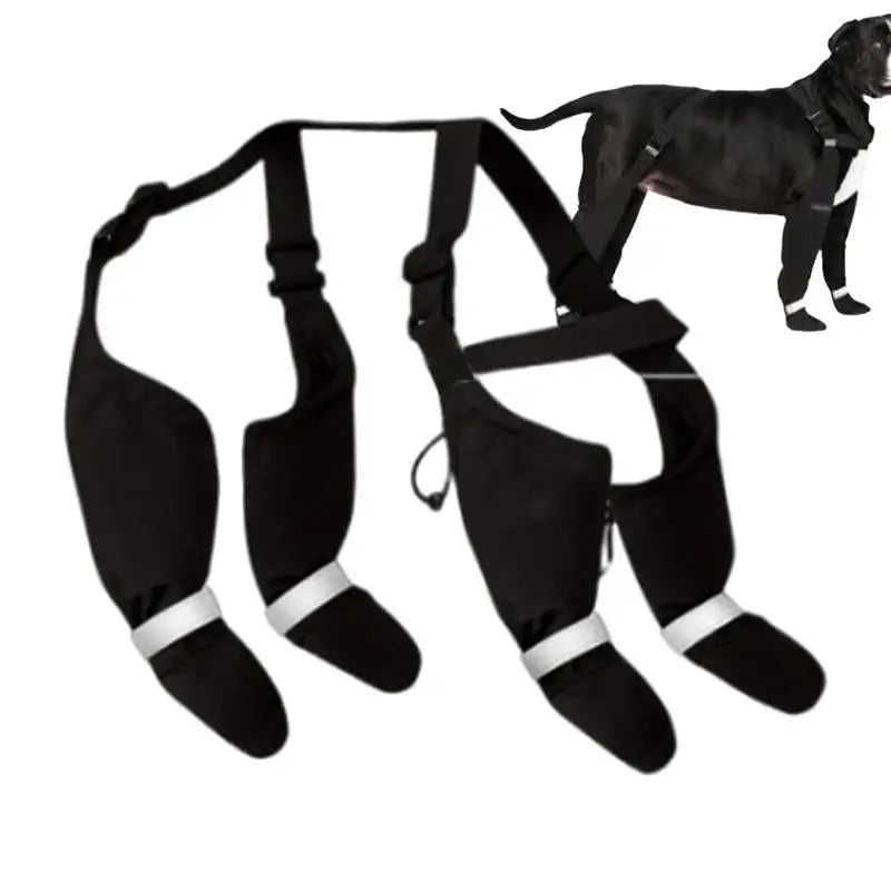 BOTTES POUR CHIEN AVEC BRETELLES™